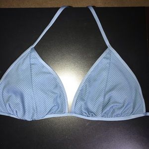 Light Blue Triangle Bikini Set
